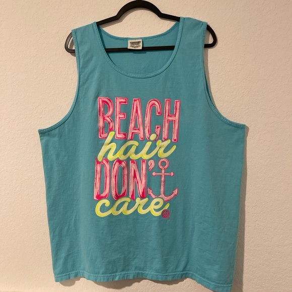 Girlie Girl Tops - GG Originals: Beach Sleeveless Tank Top